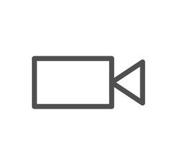 Fototapeta premium Electronic and device related icon outline and linear symbol. 