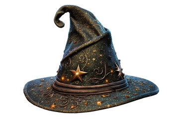 Magic witch hat. Ai. wizard cap