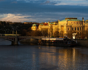 Prague Czechia  2023 March: city scape of Prague