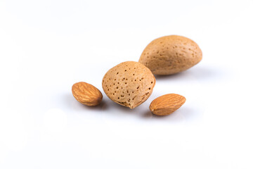 Dried almonds