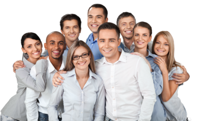 Portrait of Smiling Business People