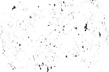 Abstract grain and concrete wall texture vector on a white background. Dirt grunge effect with black and white colors. Grimy wall and dust pile texture for the backgrounds. Stained distress texture.