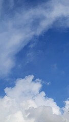 blue sky with clouds