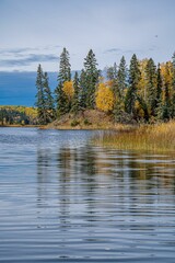 Scenery of Prince Albert National Park, Saskatchewan, Canada