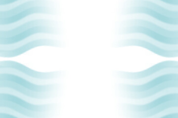 水色の油彩ブラシのフレーム背景素材