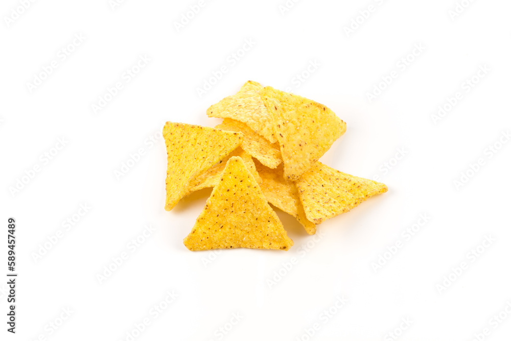 Wall mural salted corn snack nachos chips