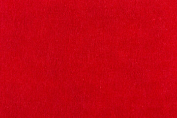 Red fabric background