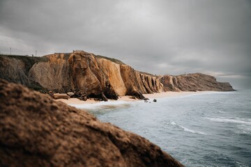 Cliffs at the seaside