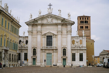 Obraz premium Mantova, Italy. City views in spring