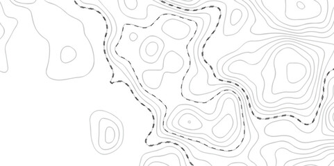 Seamless Topographic map patterns, topography line map. Vintage outdoors style. The stylized height of the topographic map contour in lines and contours isolated on transparent.