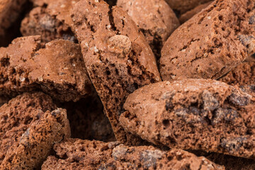 Cantucci with chocolate pieces