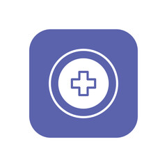 Obraz premium Healthcare icon vector stock.