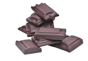 Chocolate isolated 