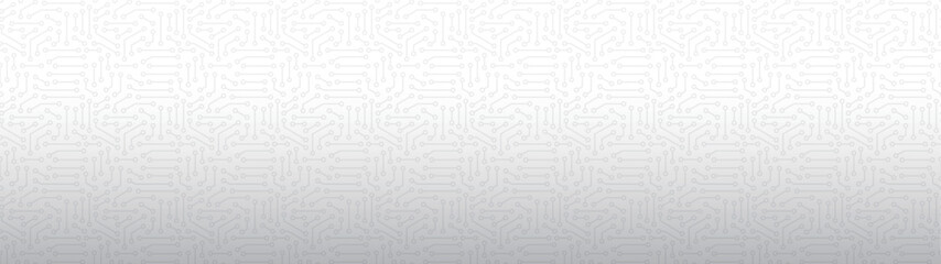 基板のような幾何学的なパターンの背景 - デジタル･AI･コンピュータのイメージ素材 - ワイド
