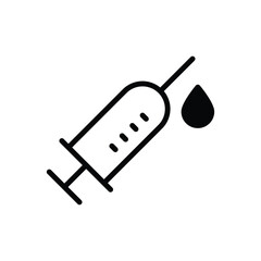 Injection icon vector stock.