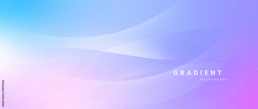 Poster Pastel color gradient background with grain texture	
