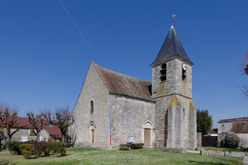 Fototapeta na wymiar Église - Haveneau - Essonne - France