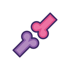 Orthopedics icon vector stock.