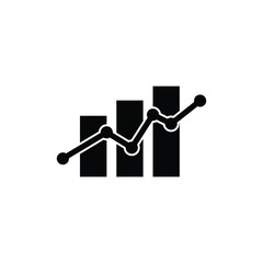 bussines growth chart icon