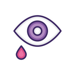 Eyecare icon vector stock.