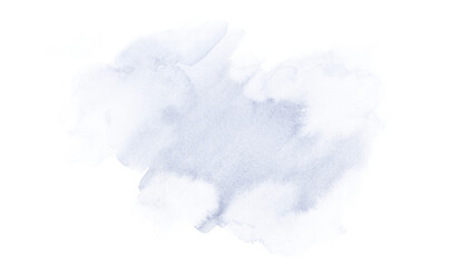 Watercolor washes, stain, strokes of blue, lilac paint. Illustration. isolated object from the WEDDING FLOWERS collection. For decoration and design, decor and background.