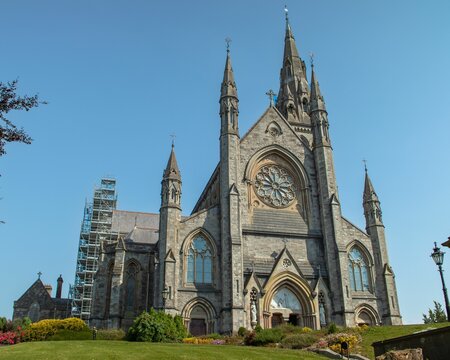 Beautiful view of a historic gothic Cathedral - Powered by Adobe