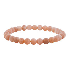 Obraz premium Mineral bracelet on a white background