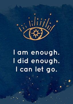 Beautiful printable sleep affirmation card for a good sleep, bedtime, restful night