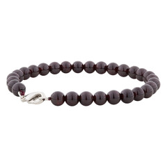 Mineral bracelet on a white background