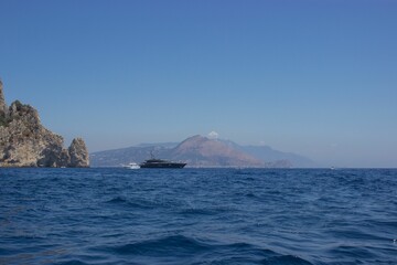 Naklejka premium Capri Island Naples Italy Europe