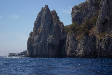 Fototapeta na wymiar Capri Island Naples Italy Europe