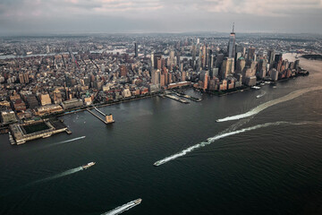 Obraz premium Manhattan desde el Cielo