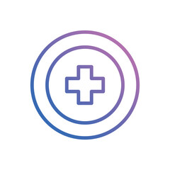 Healthcare icon vector stock.