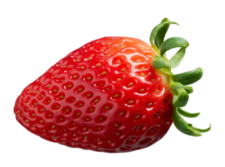 Red strawberry isolated
