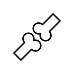 Orthopedics icon vector stock.