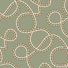 Abstract Seamless Pattern of Needlework Imitation - 589480033