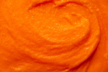 Smoothies from fresh fruits and berries. Ice cream texture. Fruit yogurt ice cream. Delicious sweet dessert close-up as a background.