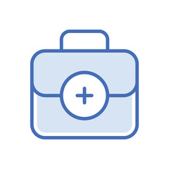 Obraz premium First Aid Kit icon vector stock.
