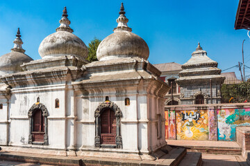 Crematorium ovens in Pashupatinath Temple, the most important hindu temple in Kathmandu