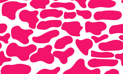 pink hand drawn bright abstract seamless pattern print. Cute modern cartoon style pattern. Fashionable template for design