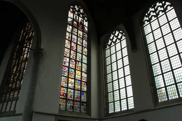 Fototapeten old church (oude kerk) in amsterdam (the netherlands)  © frdric