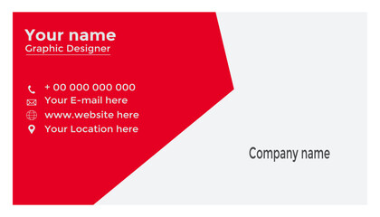 Business card design, Clean professional business card template, visiting card, abstract business card template color.	