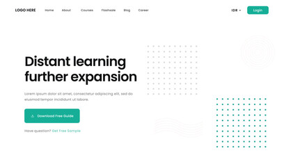 Eye-catching Web Banner Art