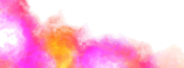 水彩の抽象的なフレーム