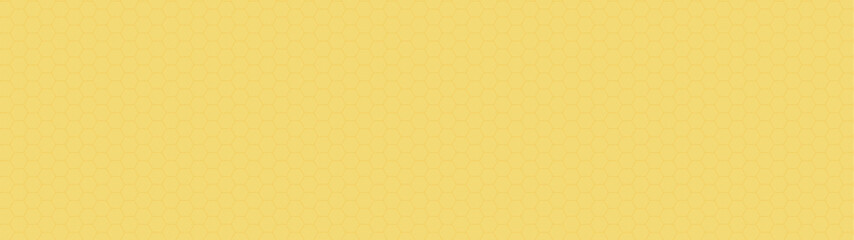 幾何学的な六角形のパターンの背景 - 蜂･はちみつ･スイーツのイメージ素材 - ワイド
