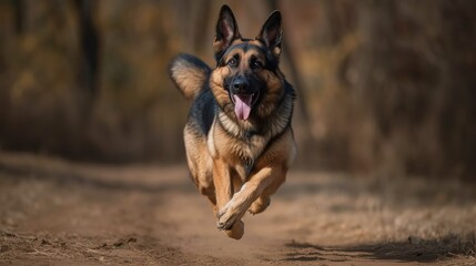 Fototapeta premium Powerful Stride