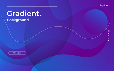 Minimal geometric purple abstract background, dynamic shape composition landing page backgrounds. eps10 vector