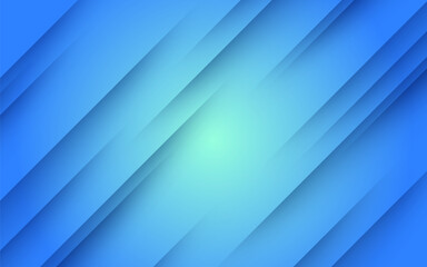Obraz premium abstract dynamic blue diagonal shape light and shadow wavy background. eps10 vector