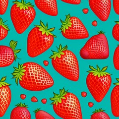 Muitos morangos a vis&atilde;o superior de comida saud&aacute;vel de design plano