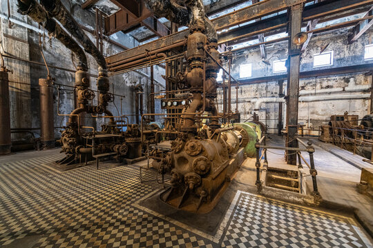 Old power plant, Fray Bentos Industrial Landscape, UNESCO World Heritage Site, Uruguay